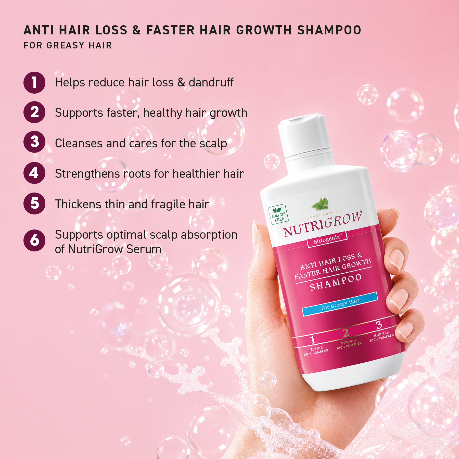 nutrigrow for greasy shampoo 3 nutrigrow for greasy shampoo 3